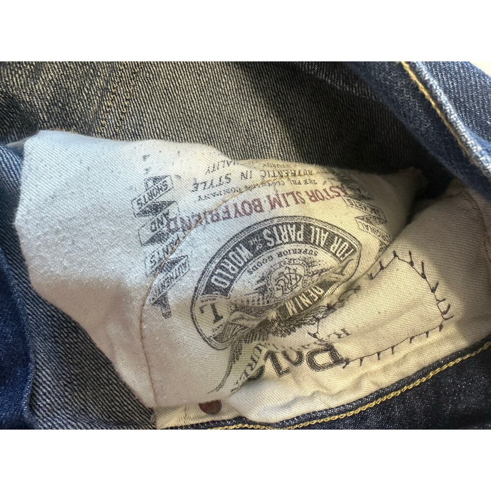 Polo Ralph Lauren Astor Slim Boyfriend Jeans Patchwork Tagged 32 Fit 36 x 29 - Picture 4 of 10